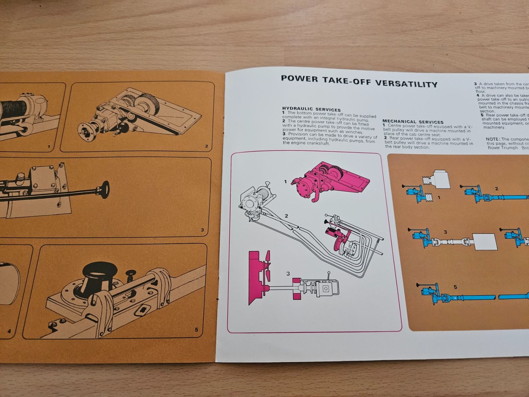 Land Rover Accessori per altri veicoli: Land Rover 88 Wheelbase Regular Prospekt 1974 xa – Usato da Flawil venduto da sr1_f6st 3
