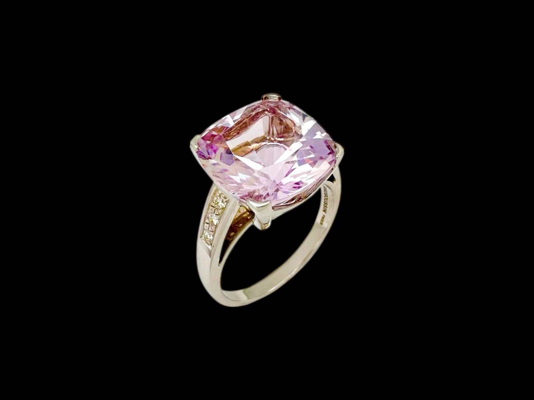 Ringe: MAUBOUSSAIN, Paris, Amethyst - Diamant - Ring – Gebraucht aus Zuzwil SG von artimmo 5