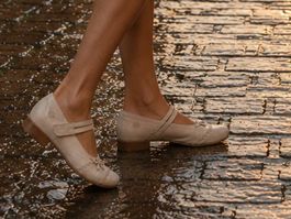 Brako Ballerinas Spangenschuhe Spangenpumps off white 38