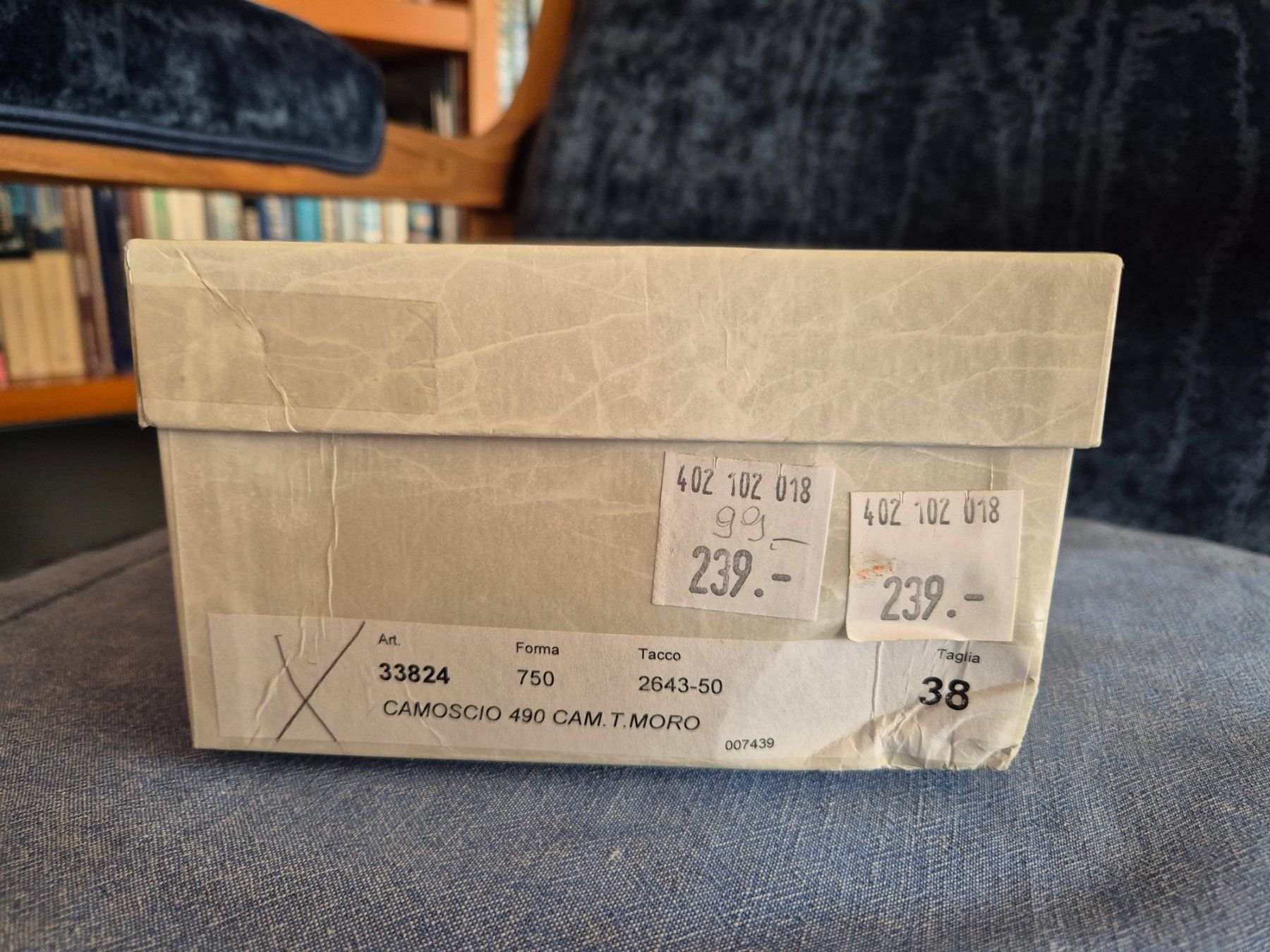 Damenschuhe: Escarpins dames, T 38, cuir daim, couleur chocolat – Neu (gemäss Beschreibung) aus La Tour-de-Peilz von PasciSwiss 7