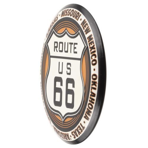Insegne: Route 66 Blechschild abgerundet – Nuovo (secondo la descrizione) da Schalunen venduto da schwabspielautomaten 1