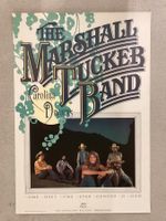 Promoplakat Marshall Tucker Band (Kante defekt)