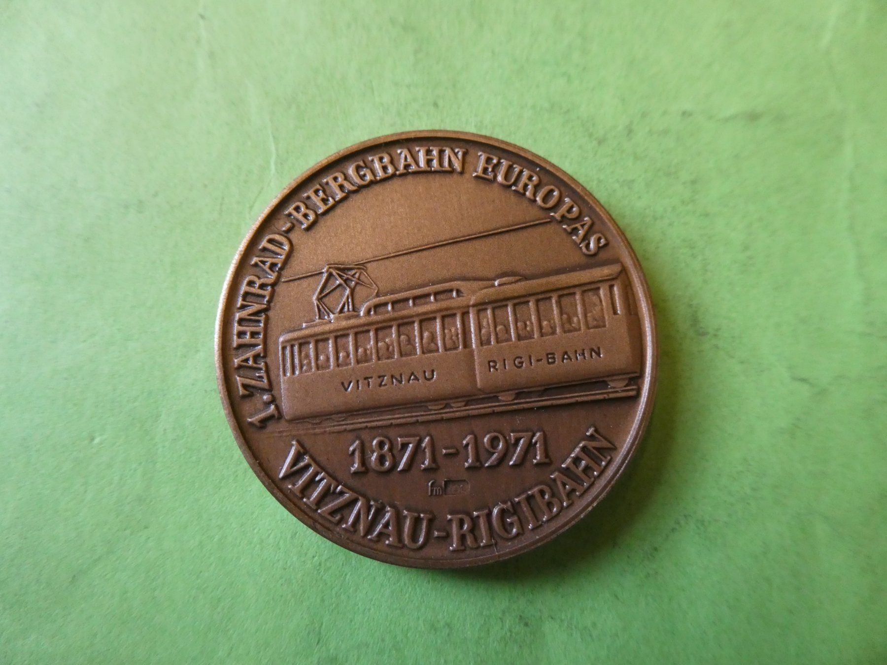 Medaglie: Bronzemedaille 33 mm, Vitznau-Rigi Bahn – Nuovo (secondo la descrizione) da Hinterforst venduto da rohusri 1