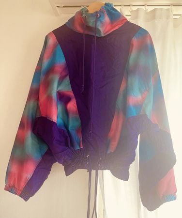 Kays Windbreaker Jacke Gr. L 90er Retro Vintage Bloggerstyle