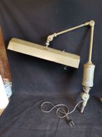 Derungs Werkstattlampe, Vintage Derungs Tischlampe, Lampe