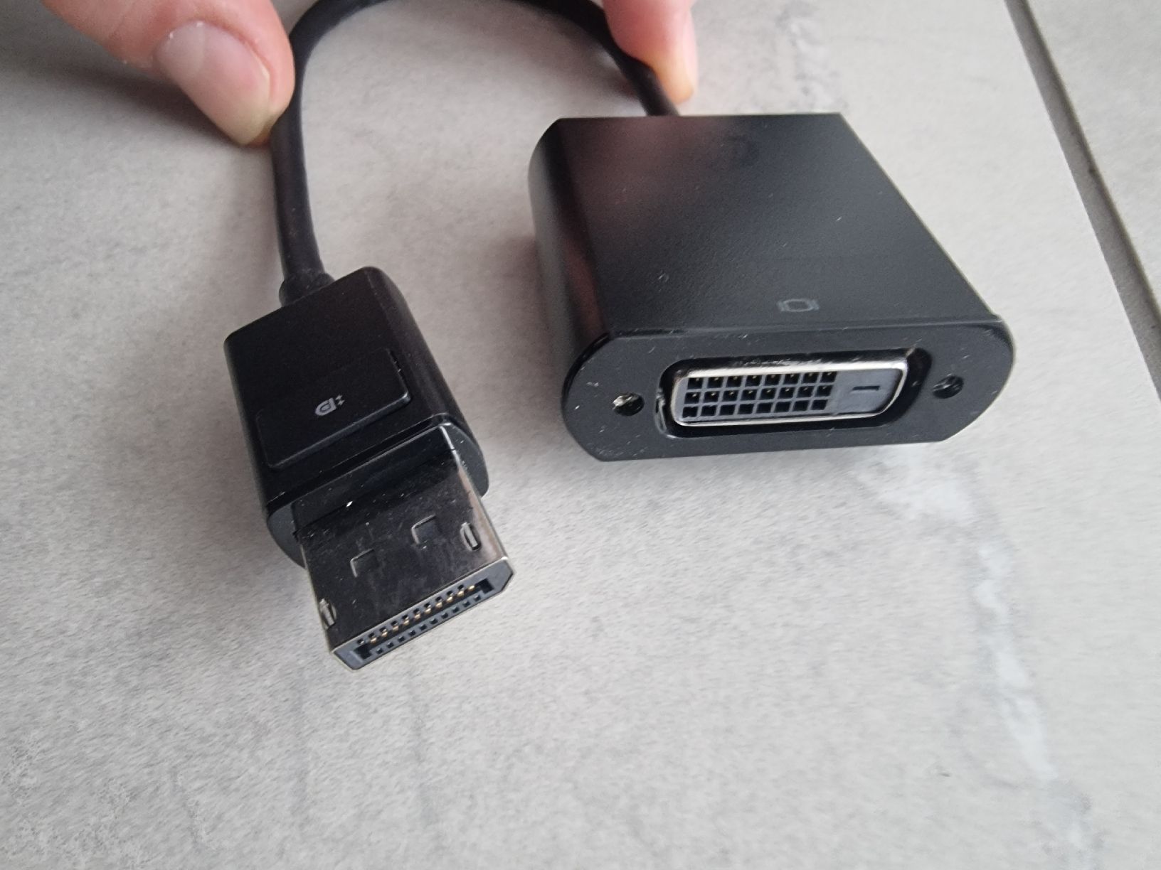 Hewlett Packard Laufwerke & Adapter: HP DisplayPort zu DVI Adapter – Neu (gemäss Beschreibung) aus Wohlen AG von niki31
