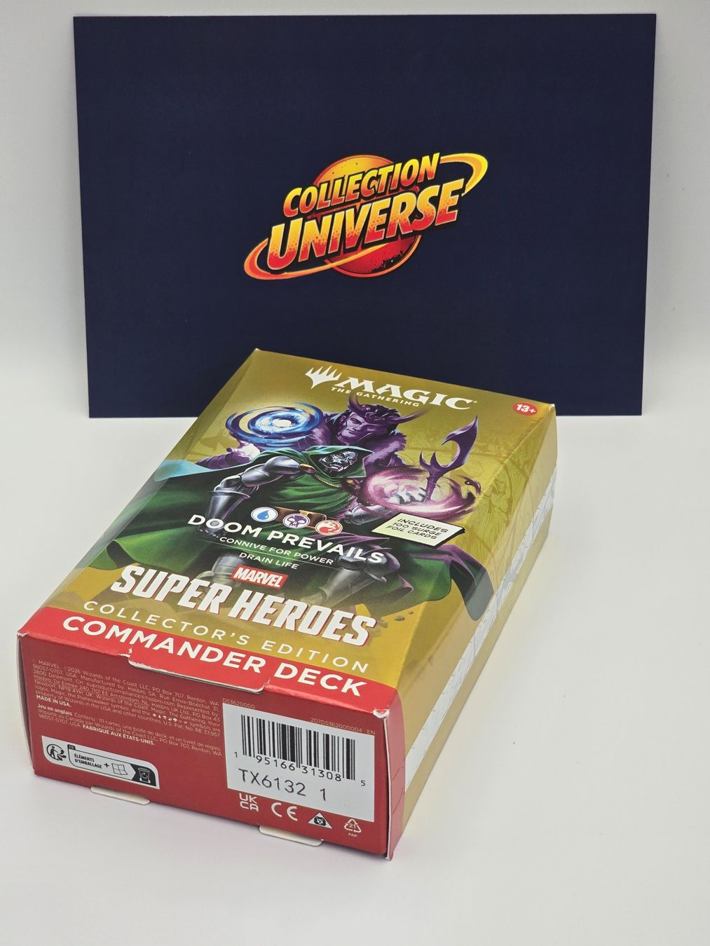 Magic The Gathering Sammelbilder & Trading cards: MTG Marvel - Doom Prevails - Collector Edition Deck – Neu und originalverpackt aus Aarberg von Collection-Universe