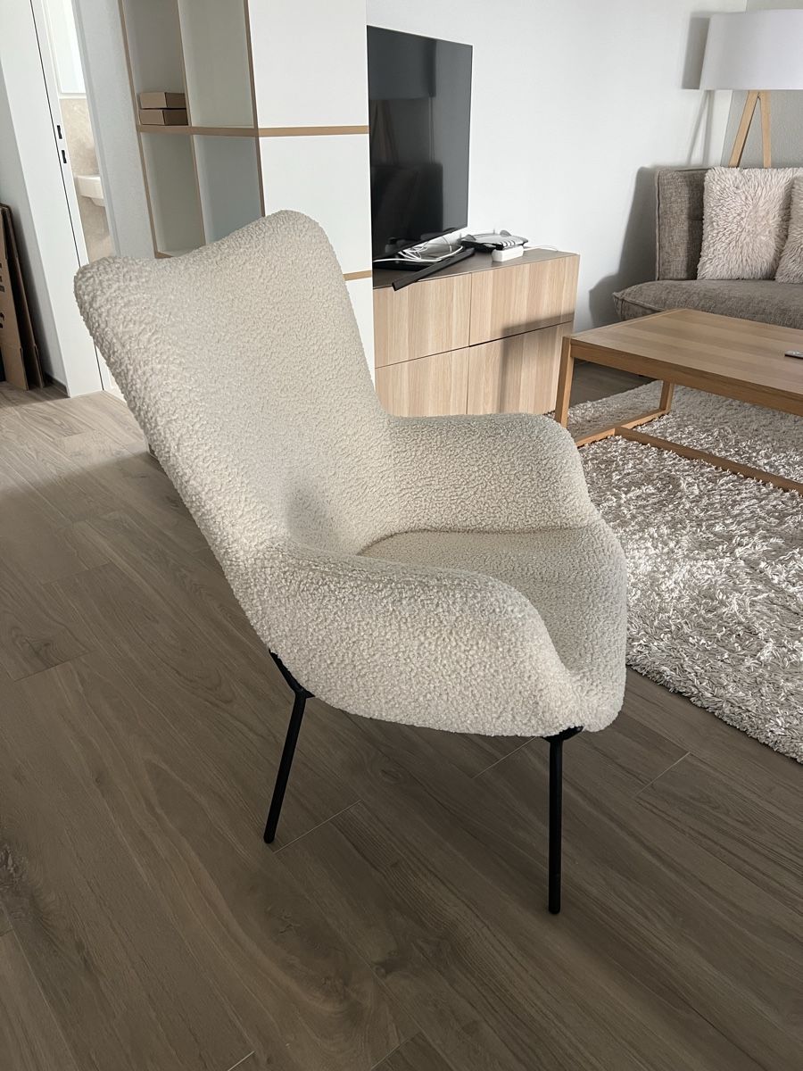 Sessel: Sessel House Nordic Glasgow weiss – sehr guter Zustand – Gebraucht aus Mauren von Ursula_Pfitzenmaier 3
