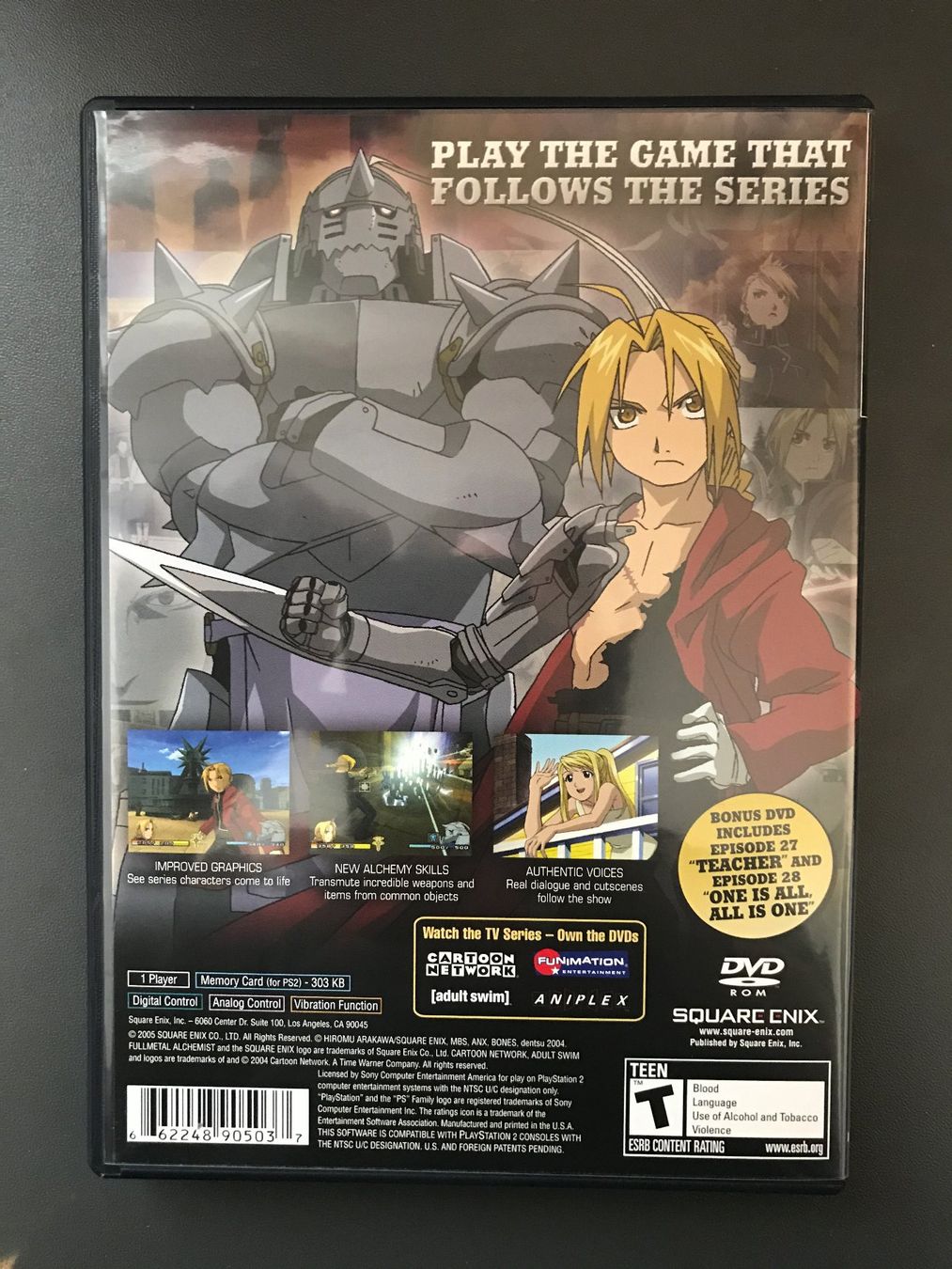 Spiele: Playstation 2 Fullmetal Alchemist 2 Crimson Elixir NTSC – Gebraucht aus Widen von Give5 1