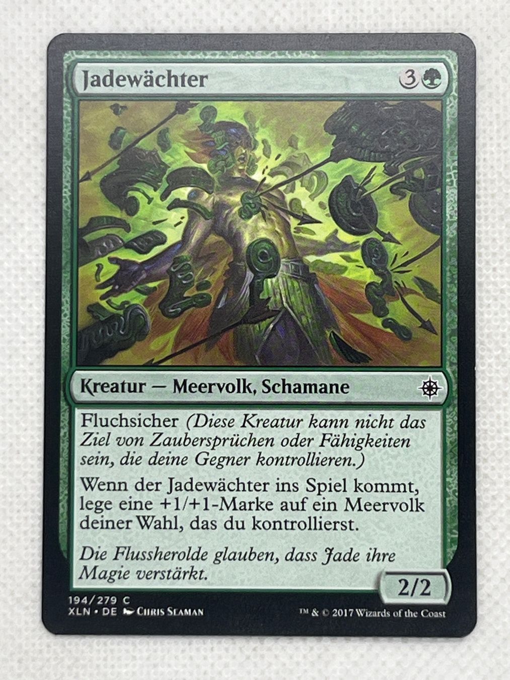 Magic The Gathering Carte collezionabili: Magic The Gathering Jadewächter (XLN) – Usato da Hinterkappelen venduto da Kim1992
