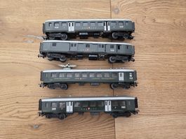 Märklin 4 SBB Personenwagen
