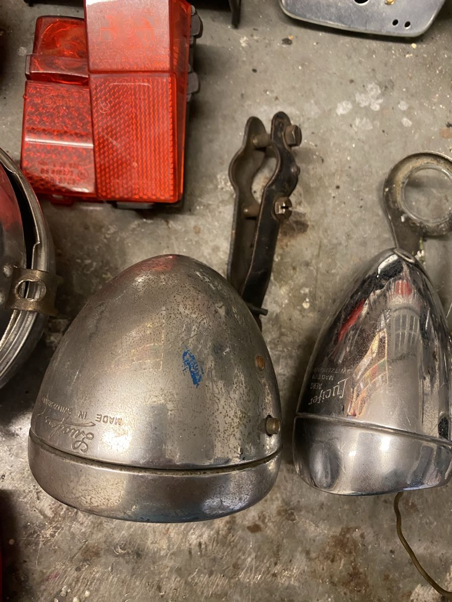Puch Pièces pour mobylette: Töffli Lampen Lot  – D'occasion à Büren an der Aare par twostrokeguy 1