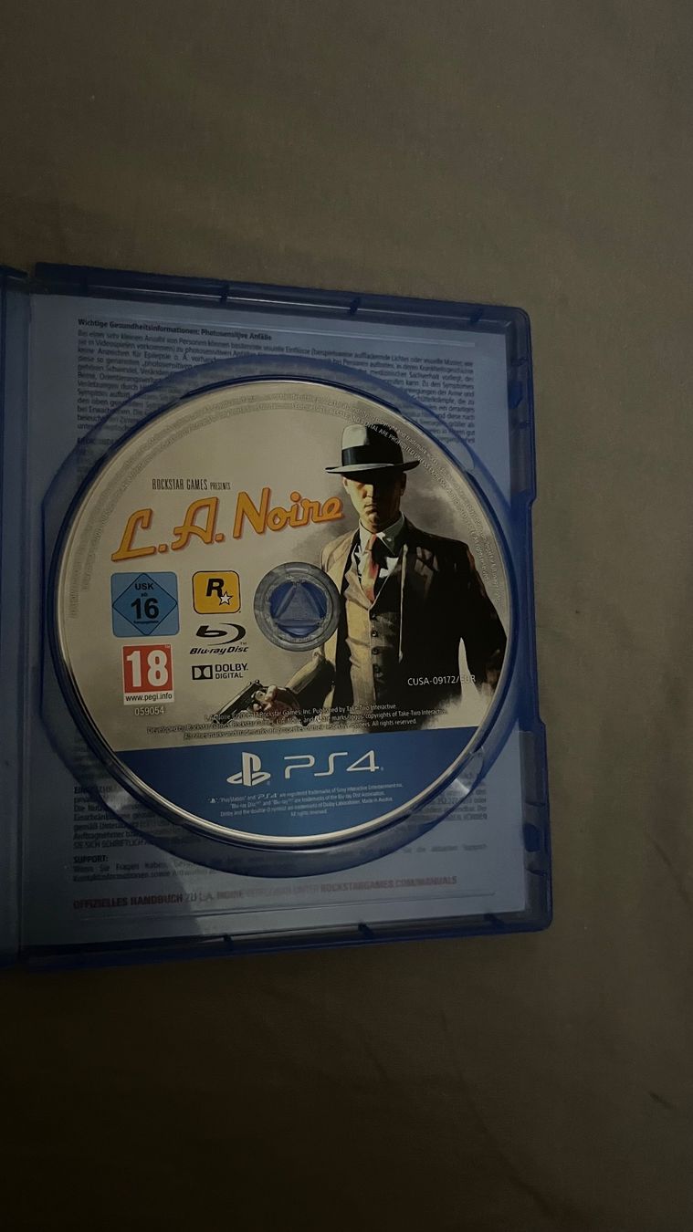 Spiele: L.A. Noire PS4 – Gebraucht aus Oberengstringen von em2k 1