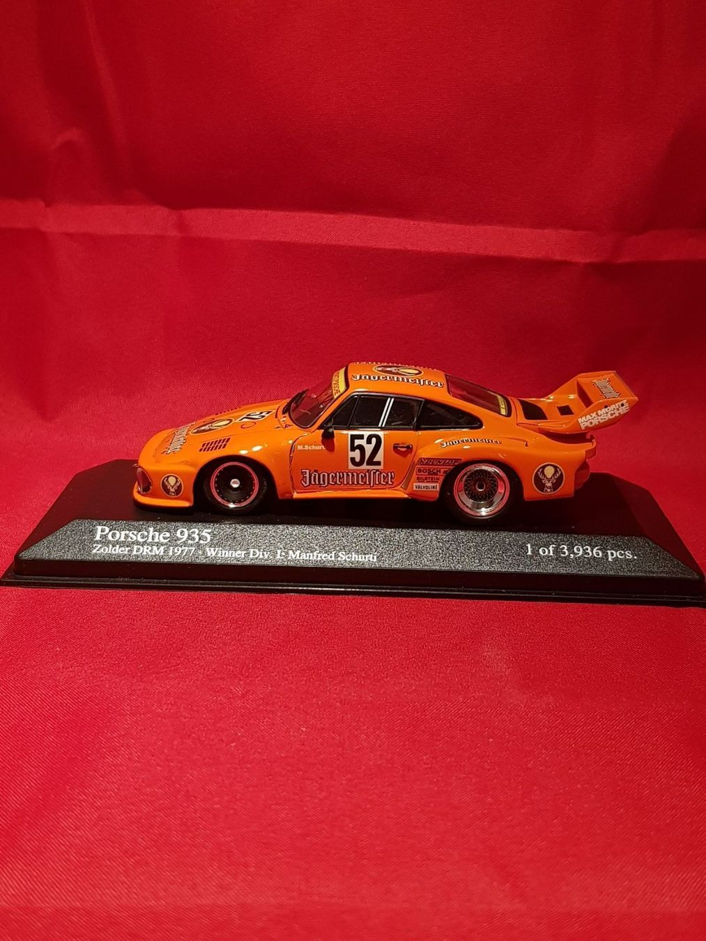 Porsche Modellautos: Porsche 935 Zolder DRM 1977 – Neu und originalverpackt aus Chézard-St-Martin von AlPat-Collections 1