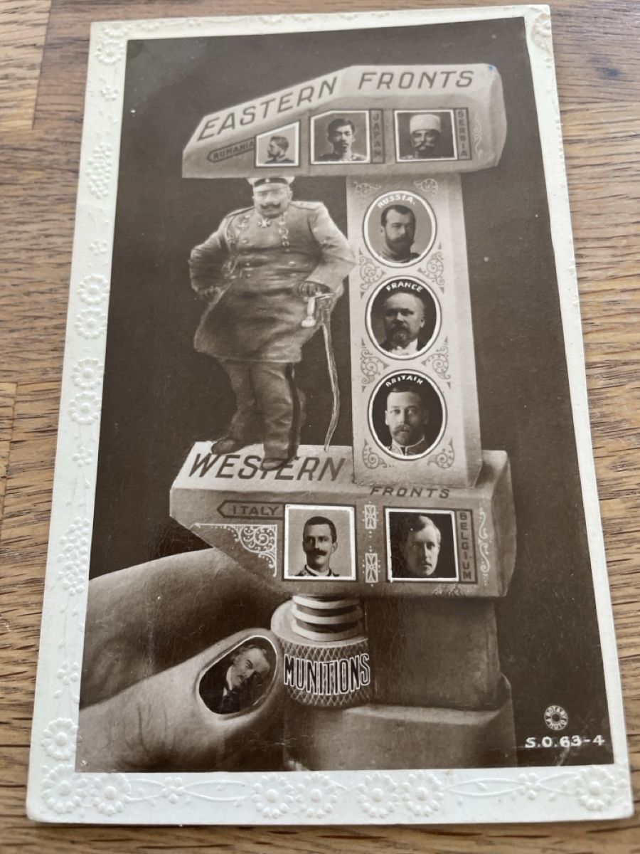 Cartoline postali: Weltkrieg AK der Alliierten  – Usato da Roggwil TG venduto da Lphila