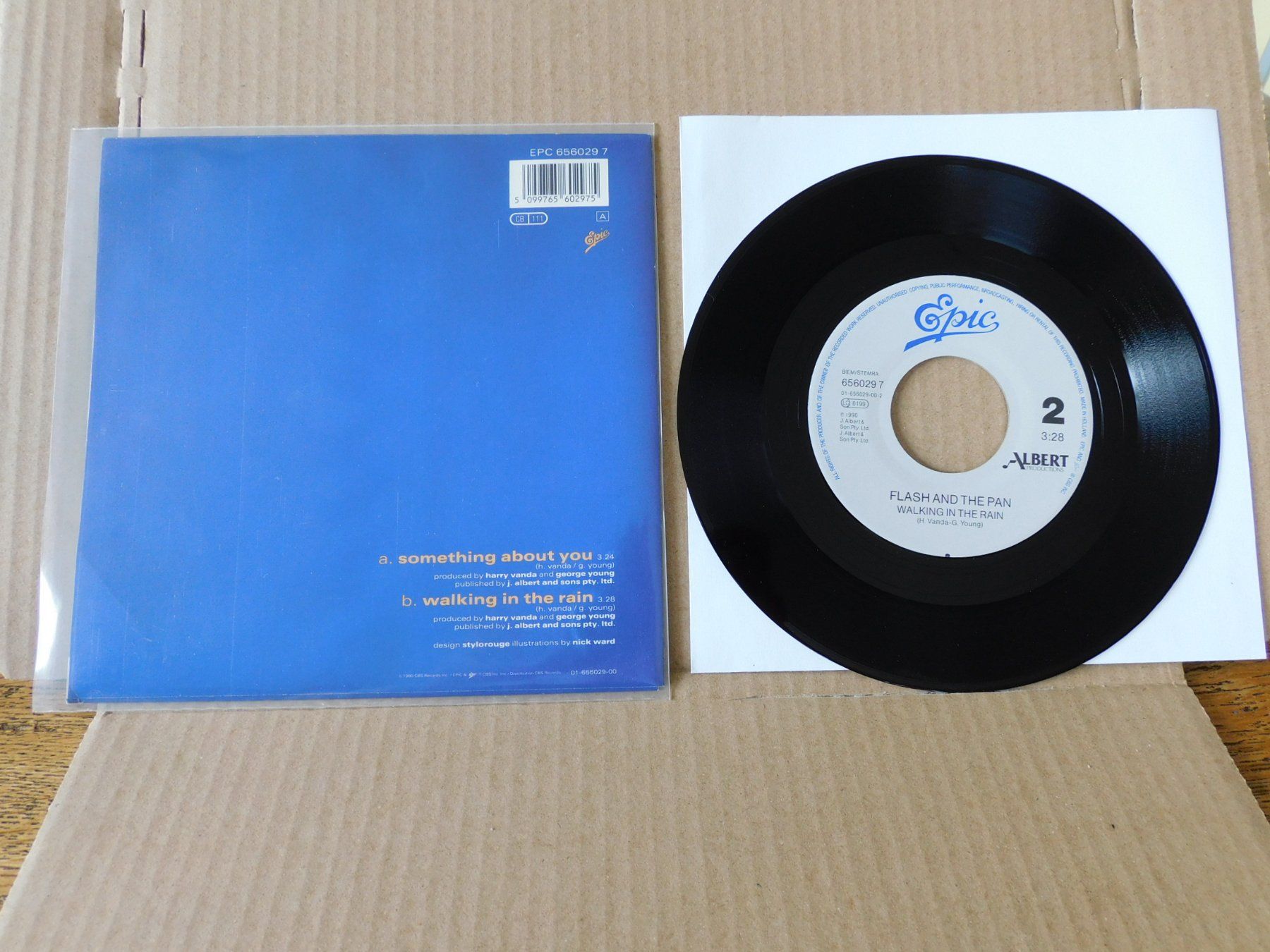 Vinyles: Flash And The Pan – Something About You – D'occasion à Emmenbrücke par lamorak 1