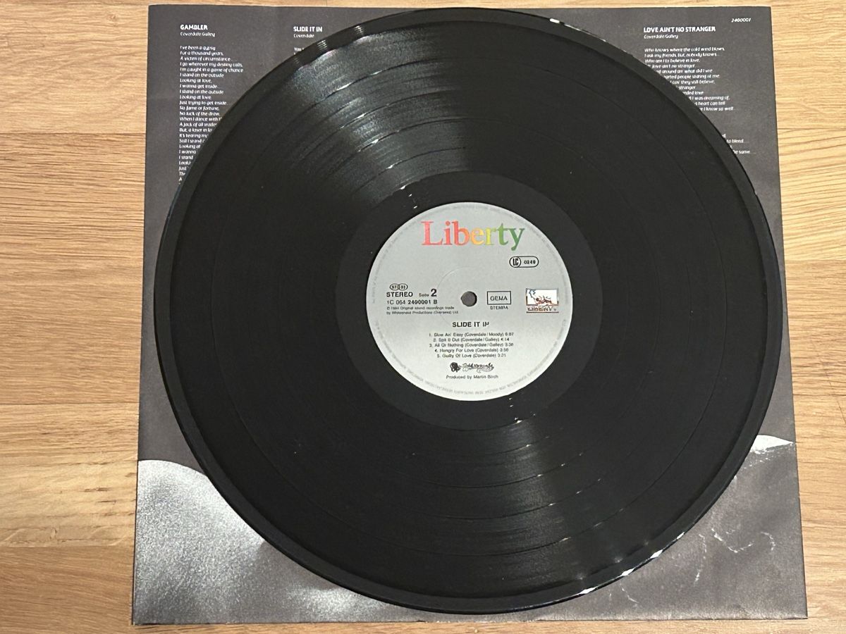 Dischi in vinile: Whitesnake. 1984. Slide It In – Usato da Faulensee venduto da Mizuno06 5