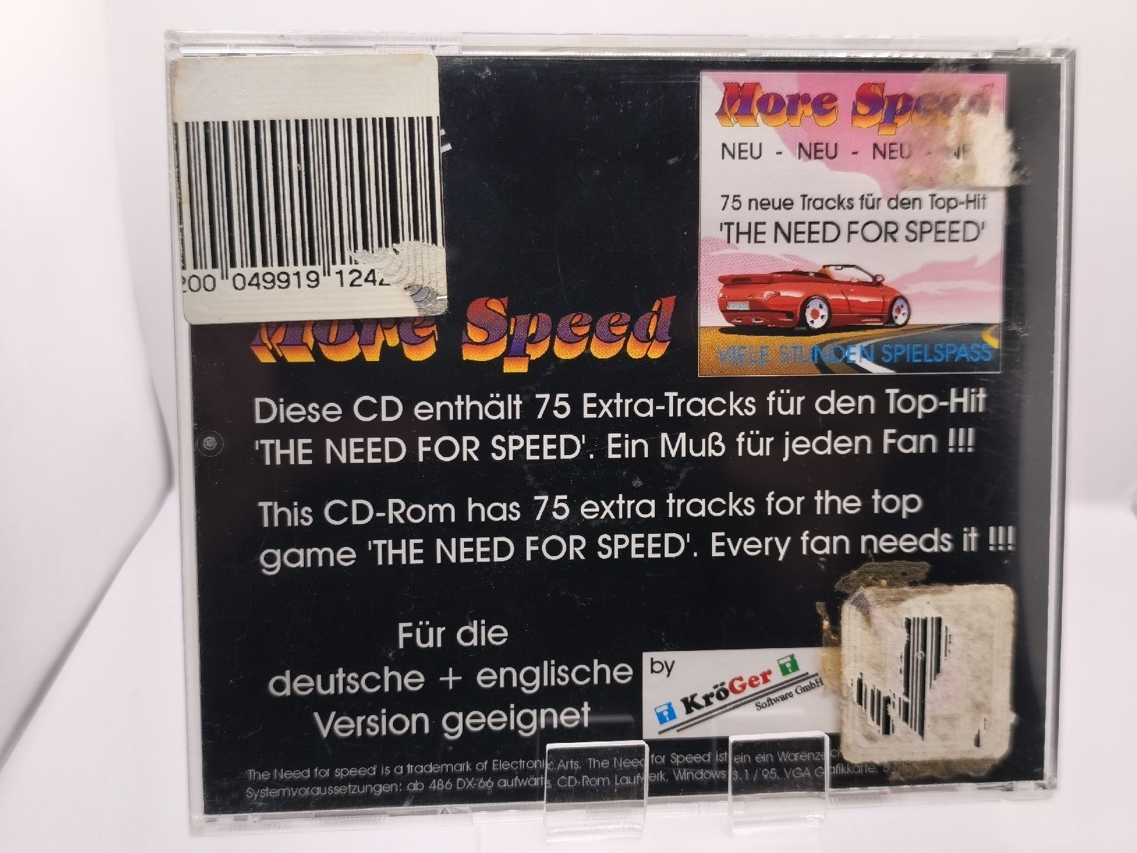Spiele: CD More Speed 75 Tracks The Need For Speed FR – Gebraucht aus Conthey von Th3gr4yf0x 1