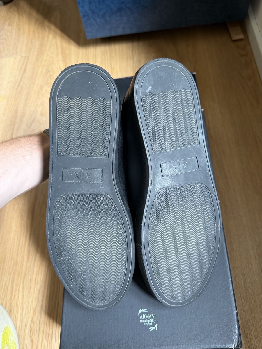 Armani Scarpe da uomo: Armani Exchange A|X Sneaker Schwarz Gr. 43 mit Originalbox – Nuovo e nell'imballaggio originale da Luzern venduto da pes_z8wz 2
