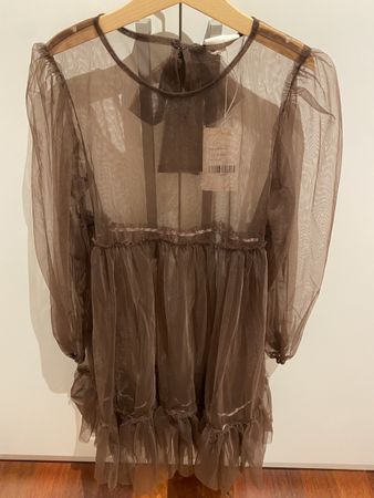 PomPdeLux Kleid Clara Chocolate, Gr. 134-140, Neu!
