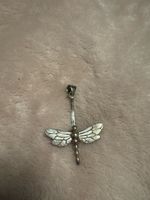 Silberanhänger Libelle