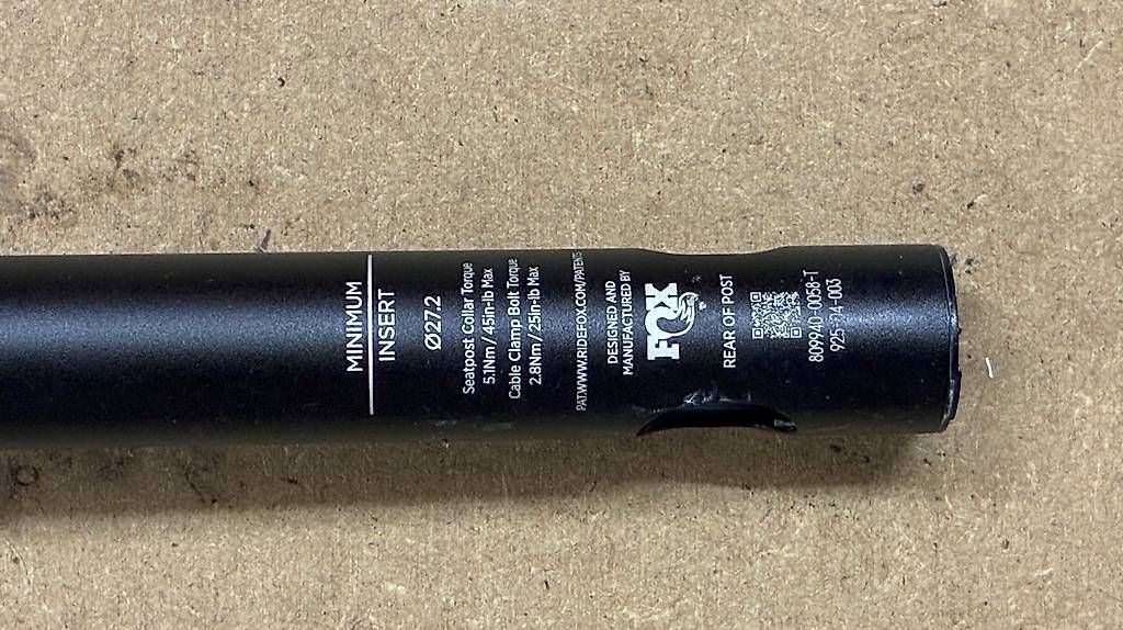 Pezzi di ricambio: Easton EA90 AX Dropper Seatpost  – Usato da Carouge GE venduto da toinou17 2