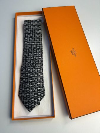 Hermès H-Monogram Krawatte