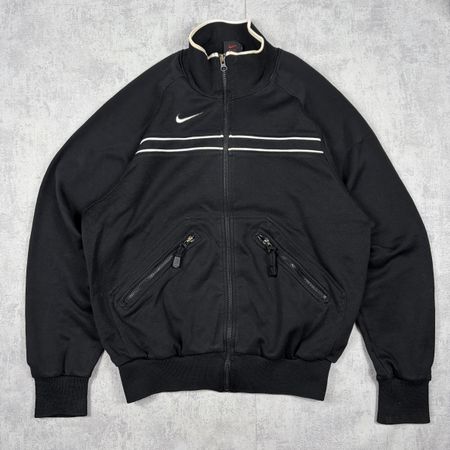 Veste de survêtement Nike Team Vintage 90s Noir & Blanc - XS