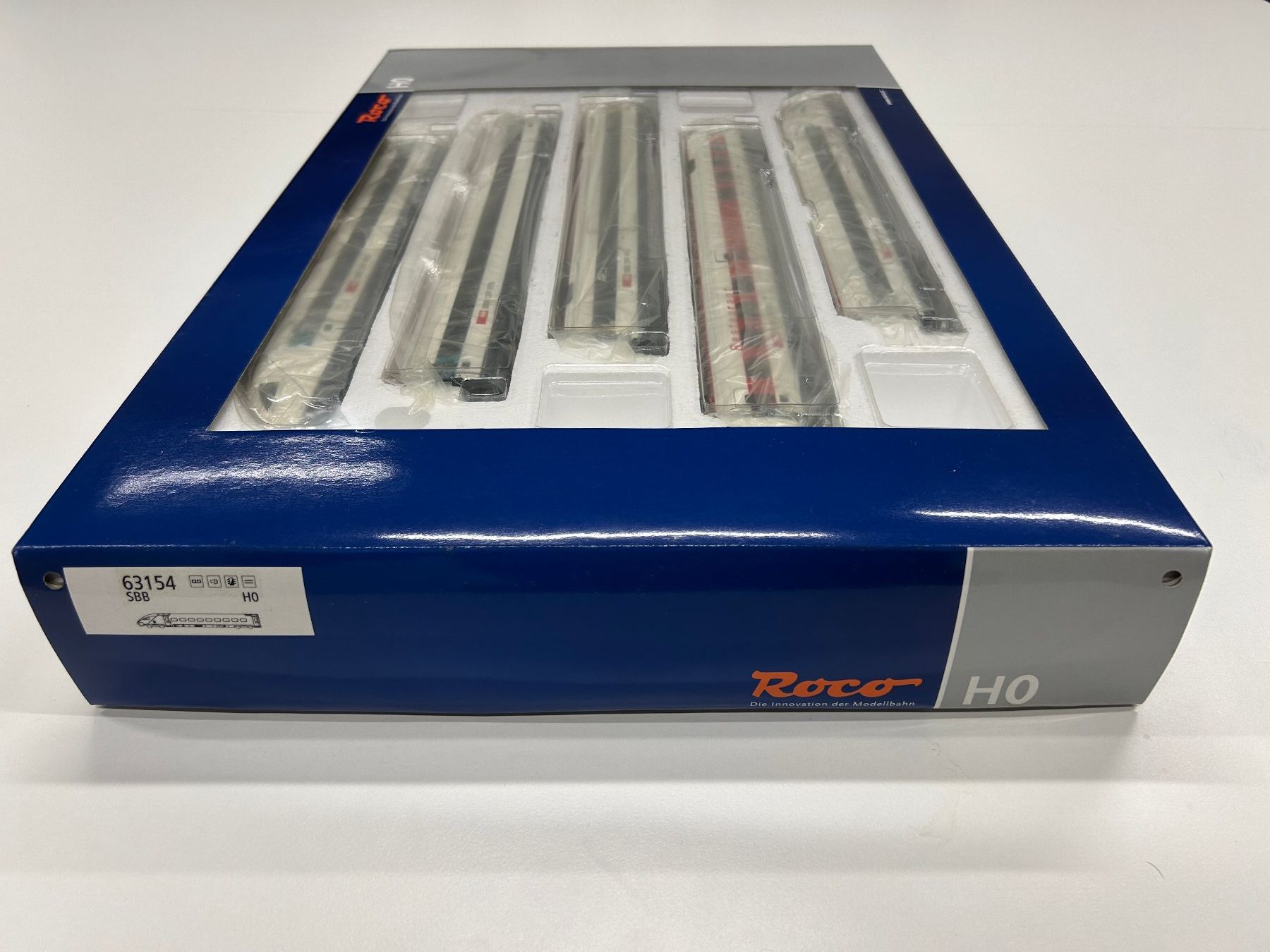 Roco Modellini di ferrovie: ROCO 63154 SBB ICN set DCC sound – Nuovo e nell'imballaggio originale da Ecublens VD venduto da sun_l587 1