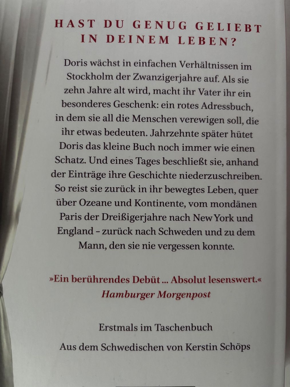 Libri: Sofia Lundberg - Das rote Adressbuch – Usato da Thun venduto da Nortshore0 1