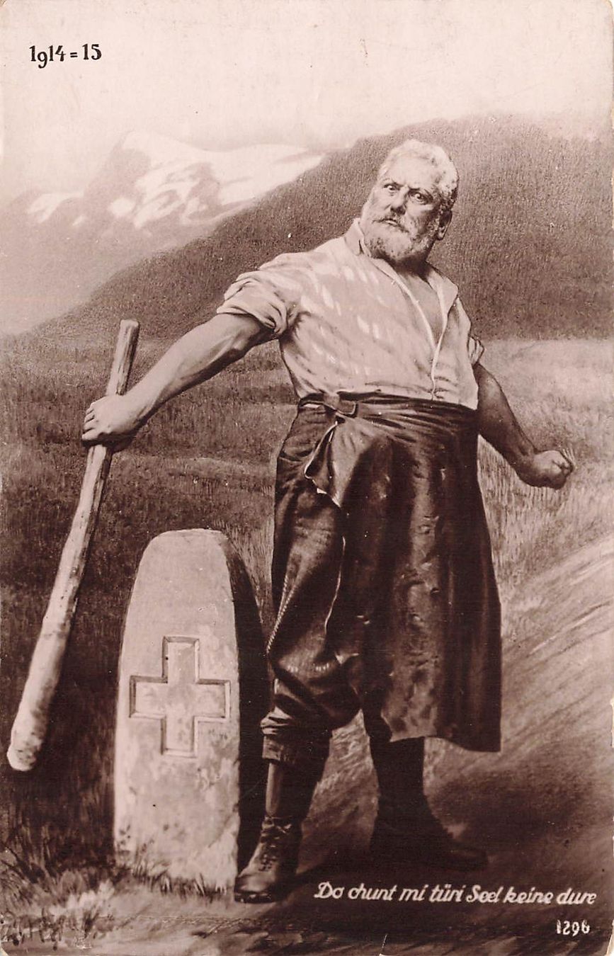 Cartoline postali: Schweiz Schweizer Bauer in Tracht – Usato da Biasca venduto da Blenio71