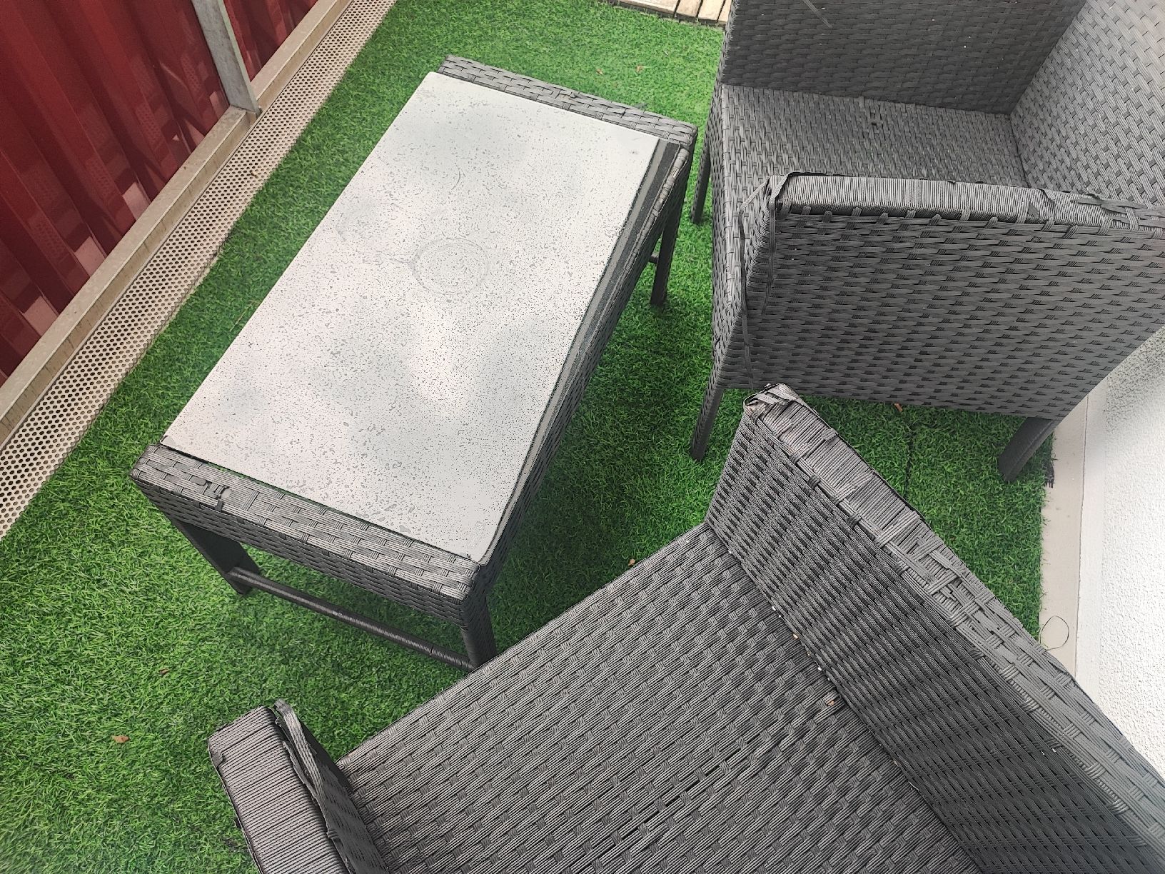 Poltrone: 2 Rattan Sessel mit Tisch – Usato da Zürich venduto da ari_7rtc 1