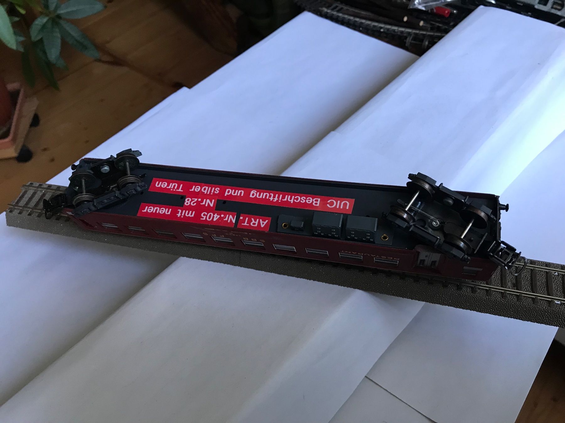 Hag Modellini di ferrovie: HAG 405, restaurantwagen der SBB – Usato da Liestal venduto da ozo2005 8