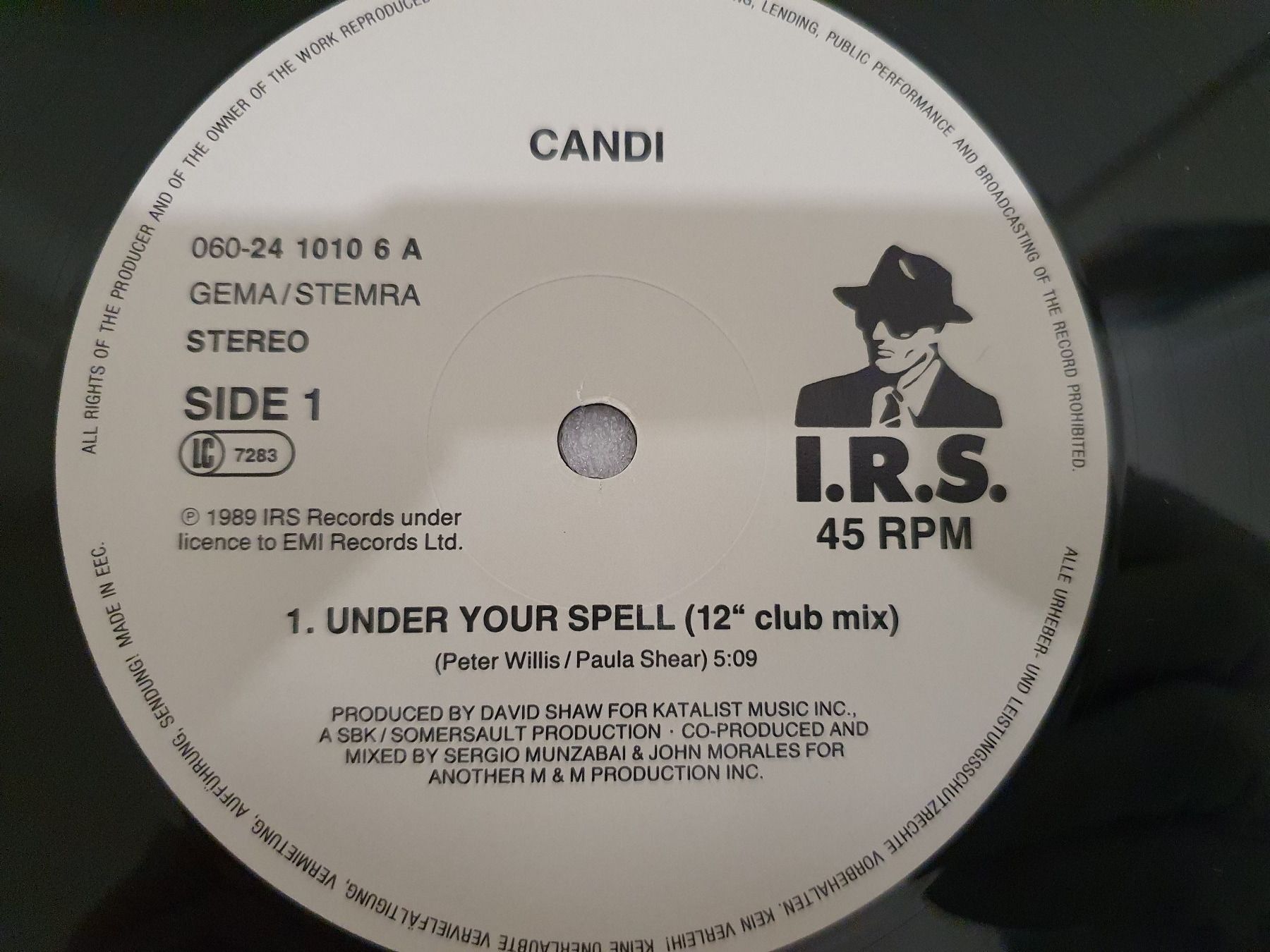 Vinyles: Candi – Under Your Spell (Maxi, Synth-pop) – D'occasion à Uster par Vinyl-Leidenschaft 3
