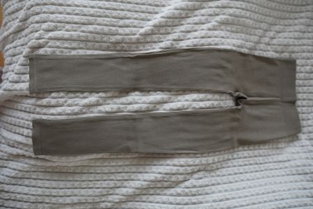 Legging côtelé taupe – Taille S