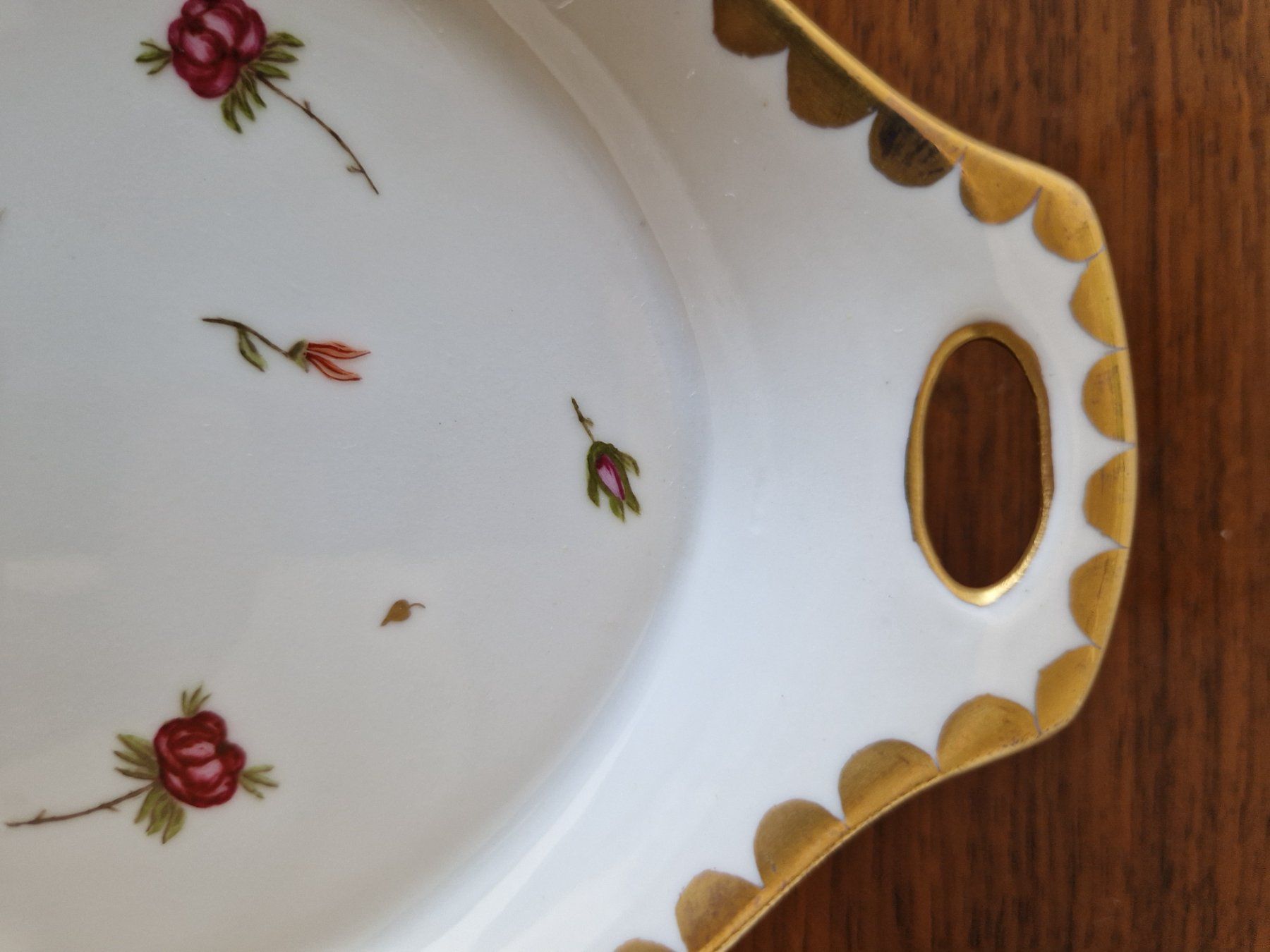 Piatti di portata: Schale mit Blumenmalerei, Langenthal – Usato da Bern venduto da Antikbatik 4
