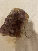 Bergkristall Amethyst Druse, Top Zustand, Unikat!