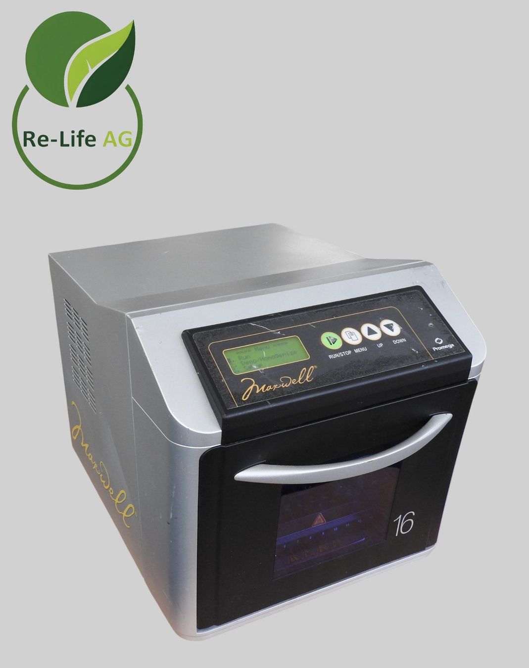 Alle Maschinen: Promega | MaxWell 16 | Nucleic Acid Extraction System – Gebraucht aus Reinach BL von Re-LifeAG_Labor2