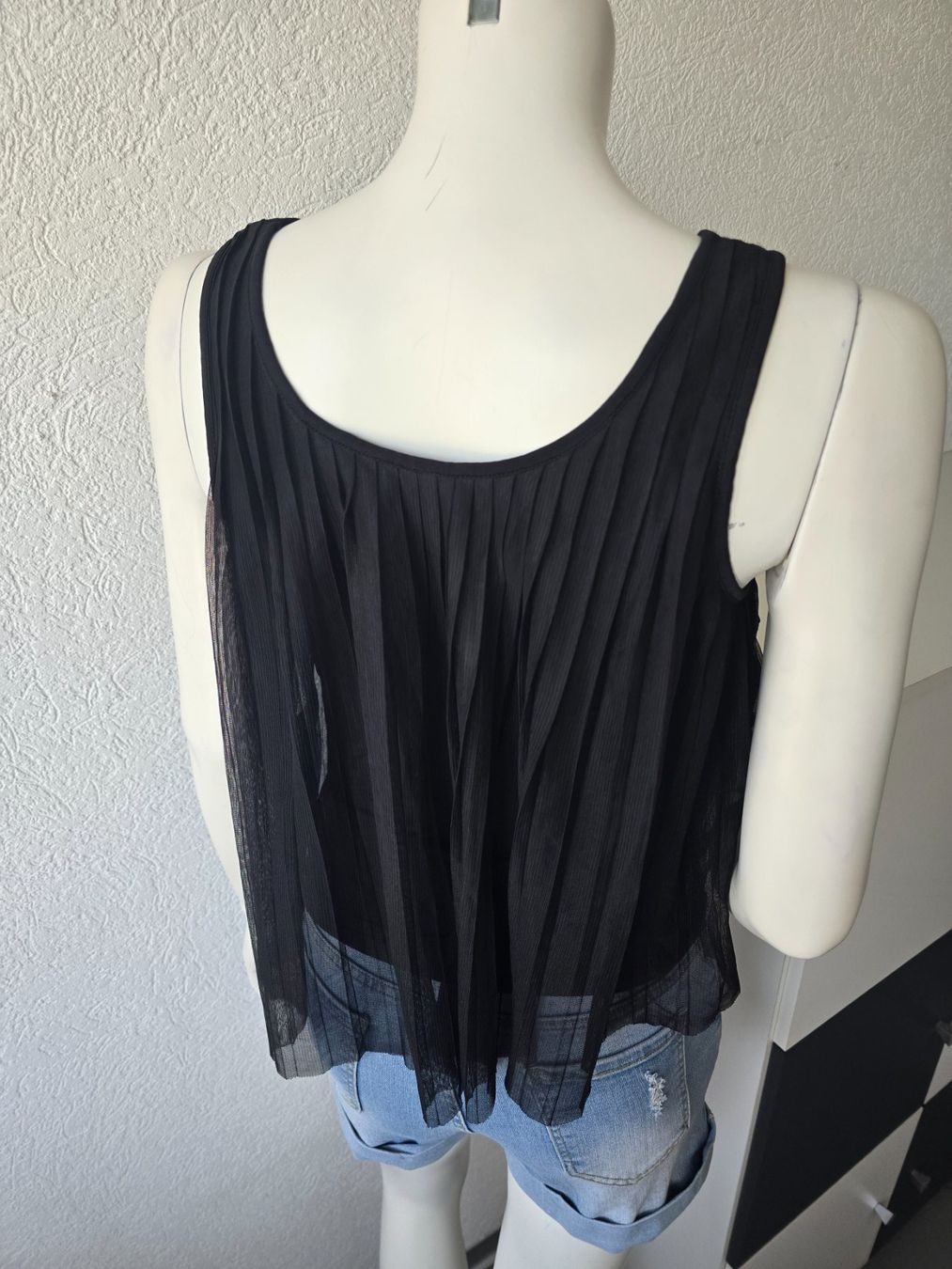 Tops: Debardeur fluide noir T-S – Gebraucht aus Les Verrières von kitel79 9