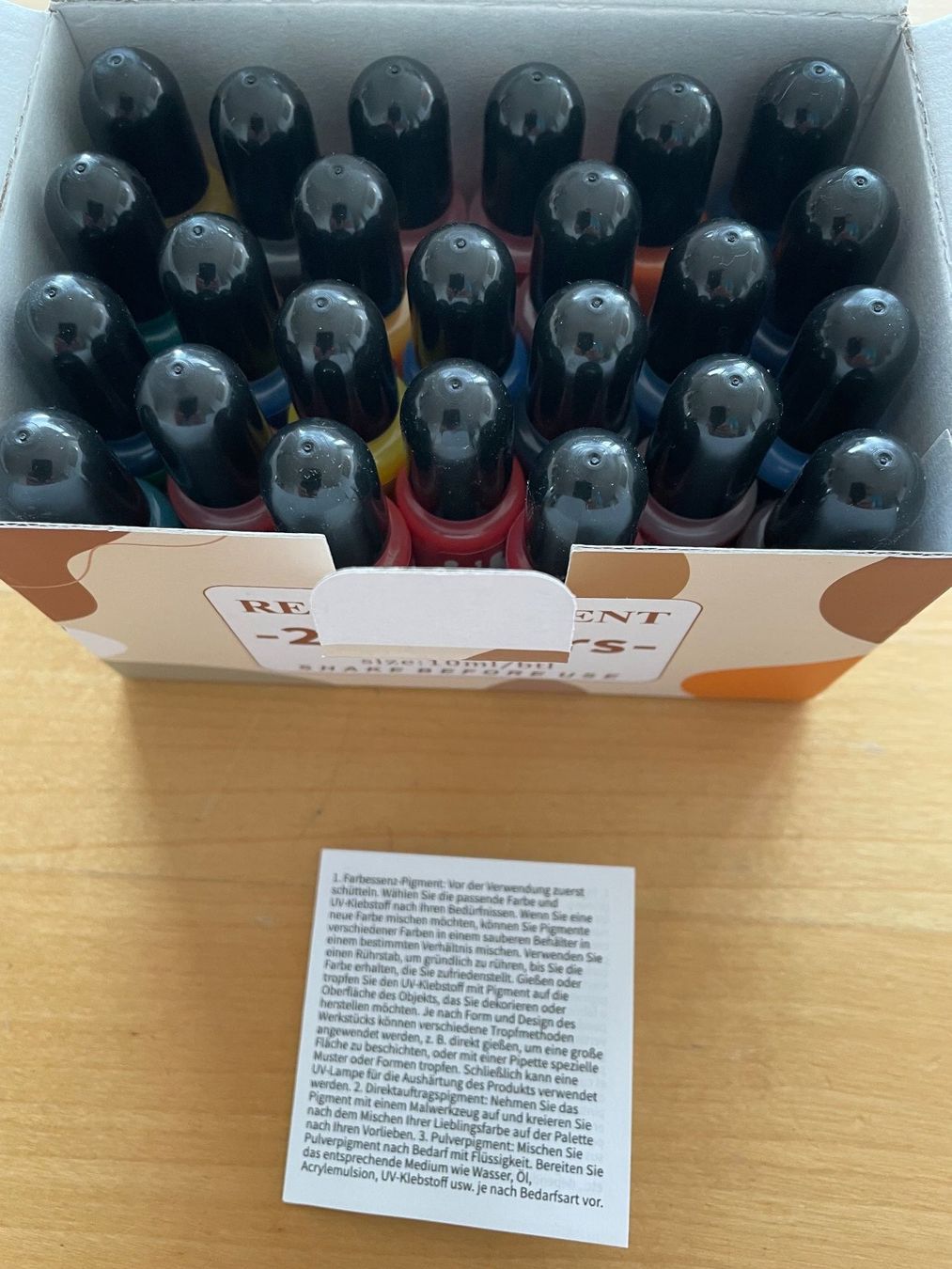 Colori: Farbessenz-Pigment 24 Farben – Nuovo e nell'imballaggio originale da Zofingen venduto da Hathoway 1