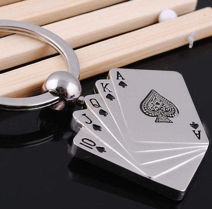 Portachiavi: Schlüsselanhänger - Pokerkarten – Nuovo e nell'imballaggio originale da Buchs SG venduto da Skullep 2