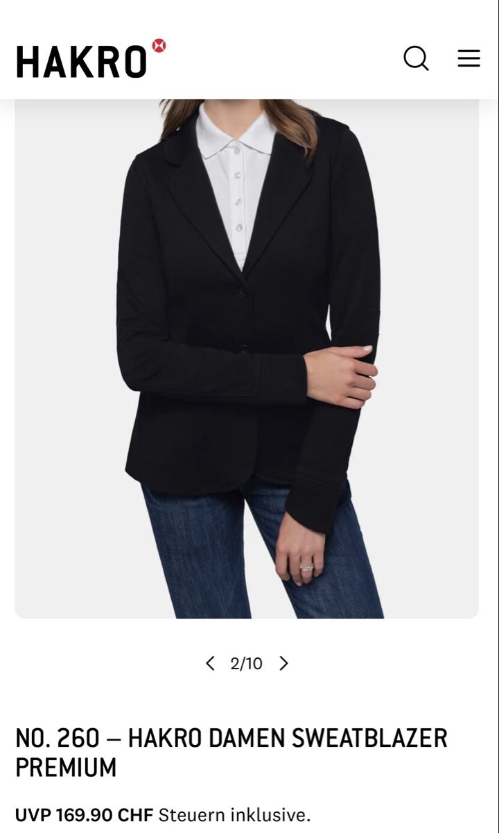 Giacche: Hakro Damen Sweatblazer Premium, Grösse M – Nuovo e nell'imballaggio originale da Altdorf UR venduto da Lilelo82 2