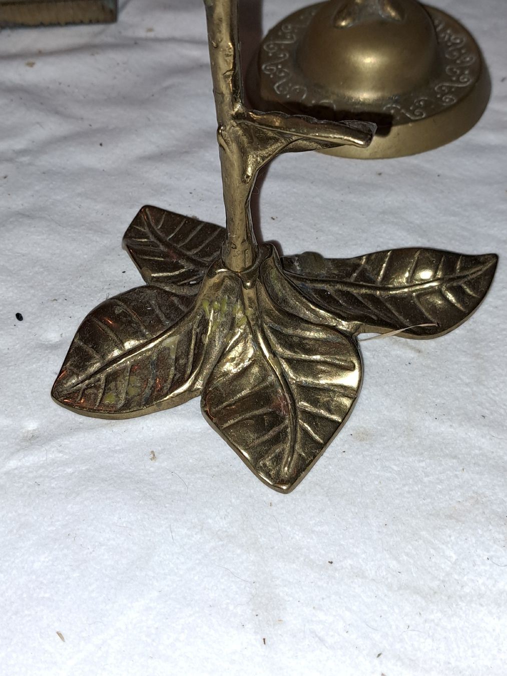 Portacandele: antiker Kerzenständer Rose – Usato da Kölliken venduto da Upcycling-by-Mc-TAM 3