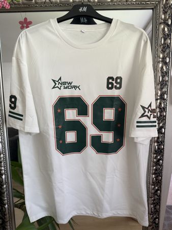 T-Shirt Weiss New York Gr. L/ NEU