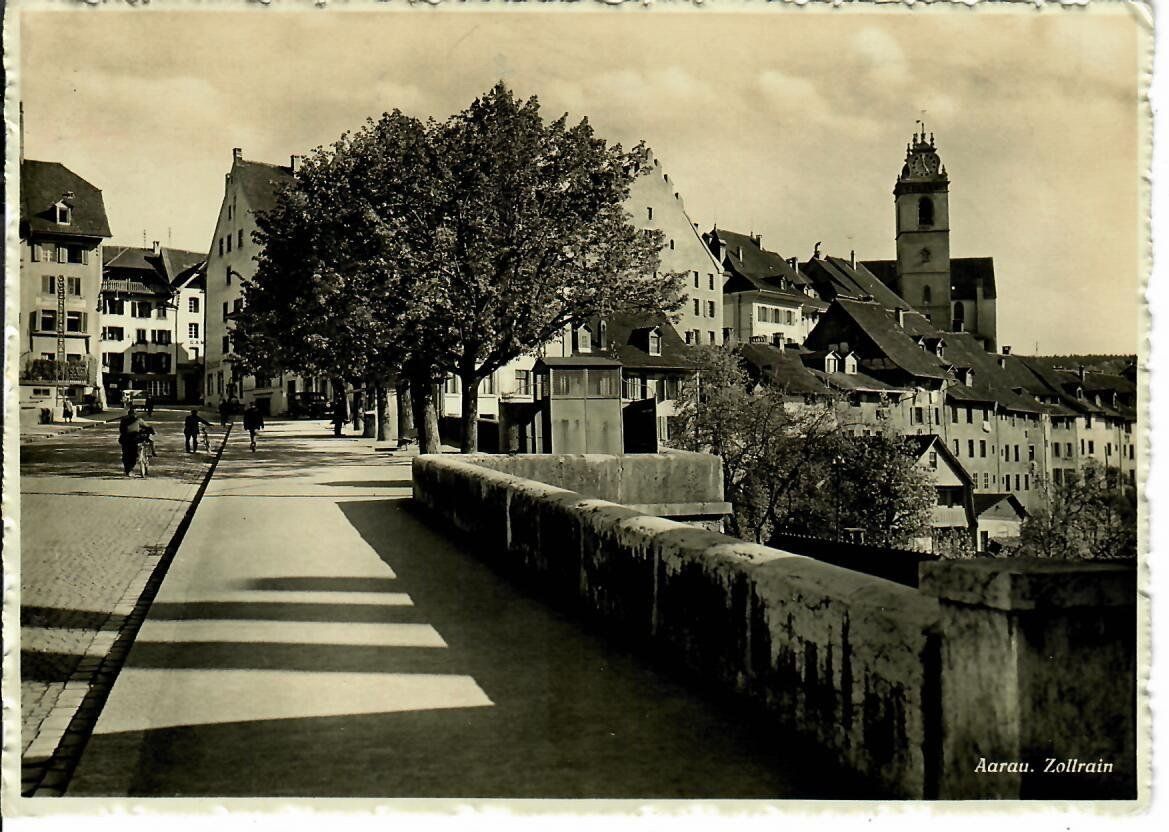 Cartoline postali: Aarau Zollrain 1933 – Usato da Hochdorf venduto da Ziegel-16