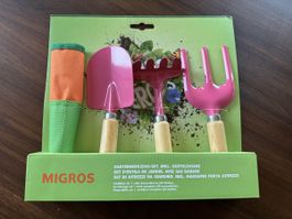 Migros Sammelaktion Nature Heroes Gartenwerkzeug-Set