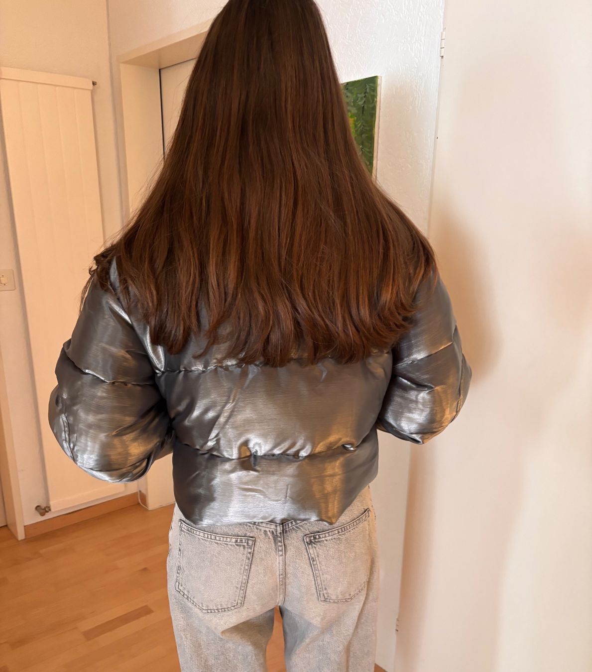 Calvin Klein Vestes: Calvin Klein Jacke Silber – Neuf (Voir description) à Chur par lumerina 5