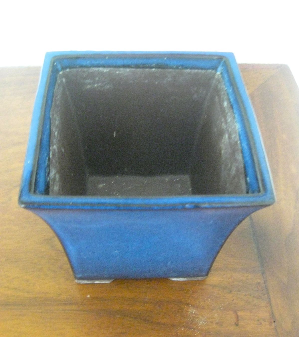 Blumentöpfe: Bonsaischale Topf, eckig,  12 x 12 cm – Gebraucht aus Kriens von Kraeutergarten 1