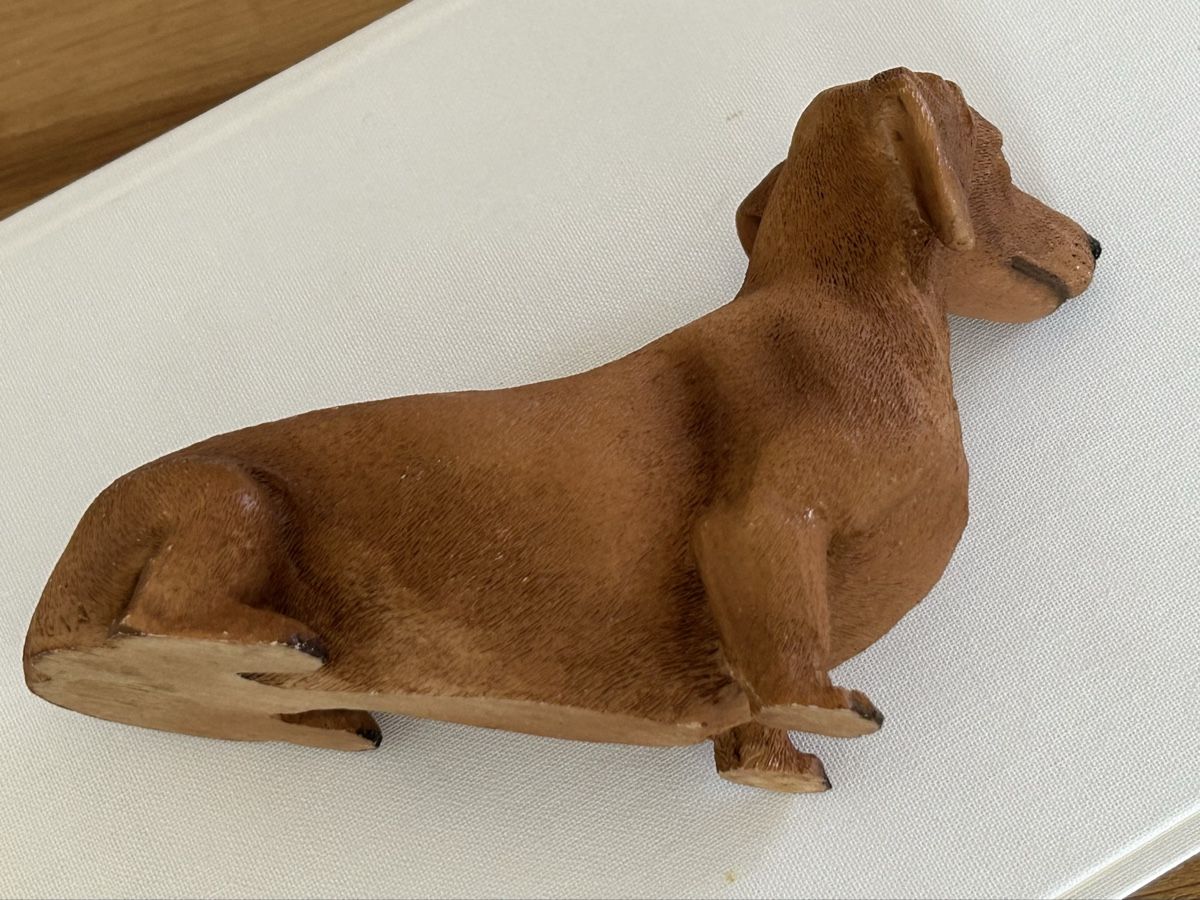 Statuette: Castagna Dackel/Teckel, 1988 Resin Figur – Usato da Wettingen venduto da Mmccl 5