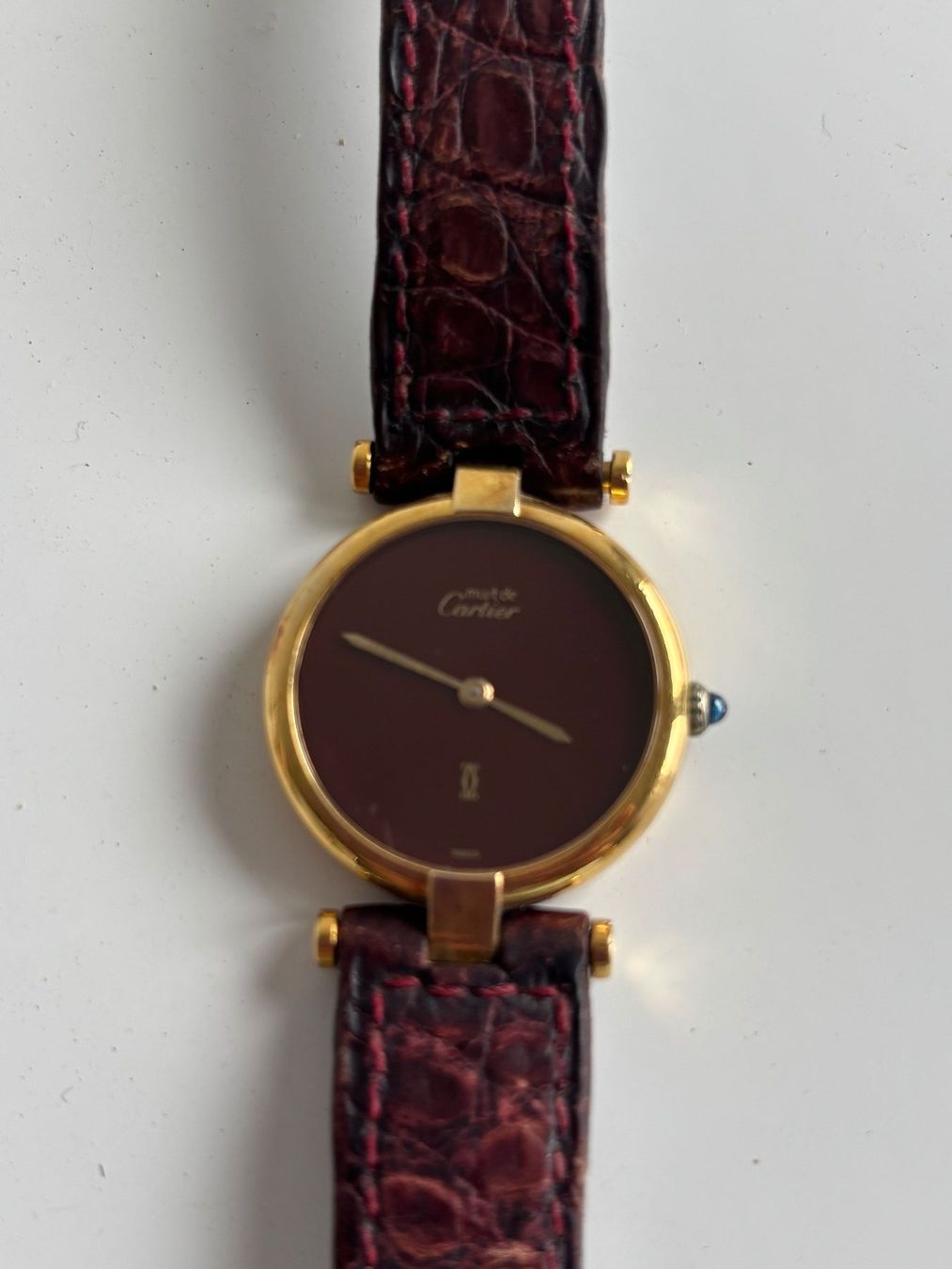 Cartier Orologi: Must de Cartier Quartz Uhr – Usato da Baar venduto da risobi